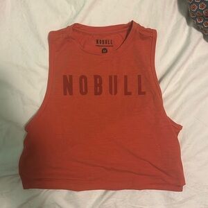 Nobull crop tank. Size medium. Dark salmon color.